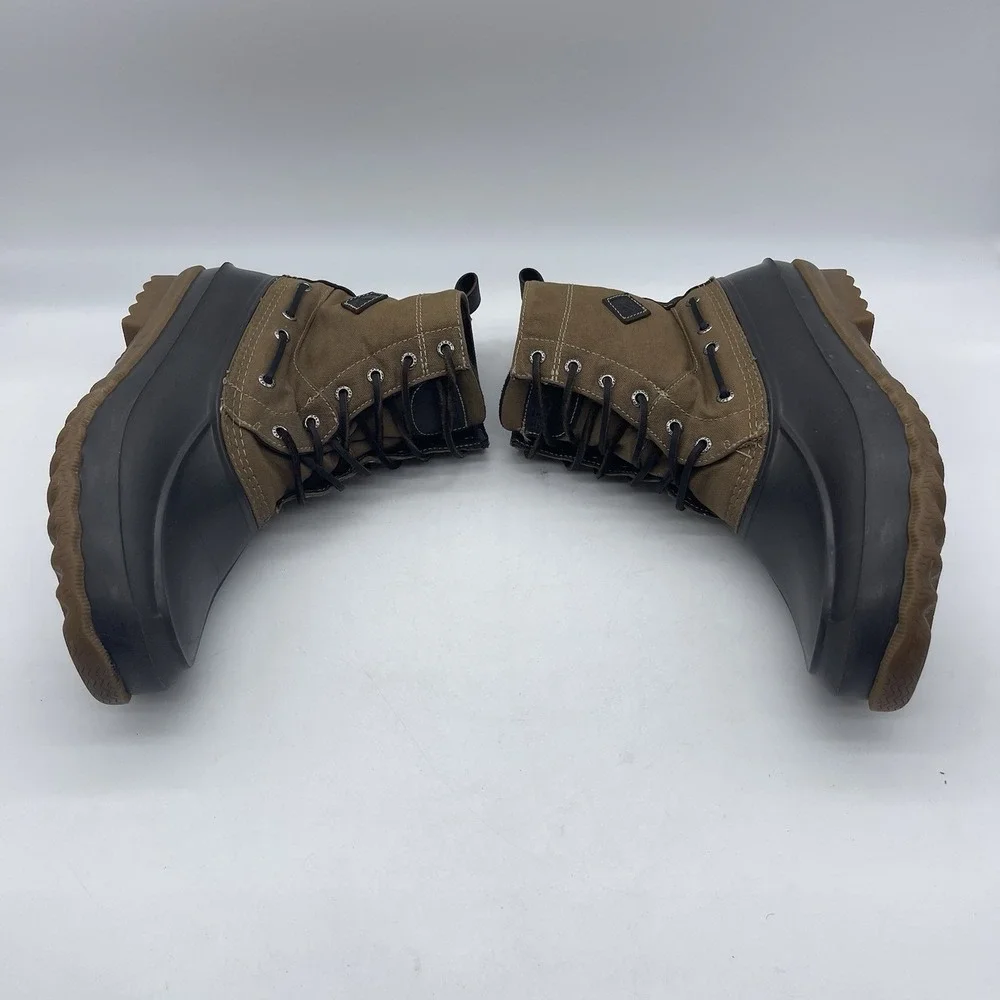 Sperry Decoy STS16417 Men's Size 12  Duck Boots Waterproof Waxed Lace Up Canvas
